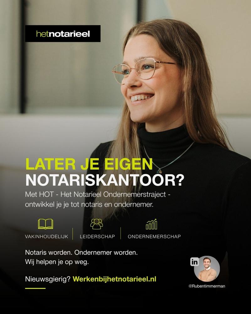 SPONSOR VAN DE MAAND | Het Notarieel